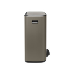 BRABANTIA - BO PLATINUM PEDALLI ÇÖP KUTUSU 2X30L (1)