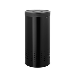 BRABANTIA - MATT BLACK PLASTİK KAPAKLI ÇAMAŞIR SEPETİ 35L