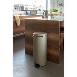 BRABANTIA - NEWICON CHAMPAGNE PEDALLI ÇÖP KUTUSU 30L (1)